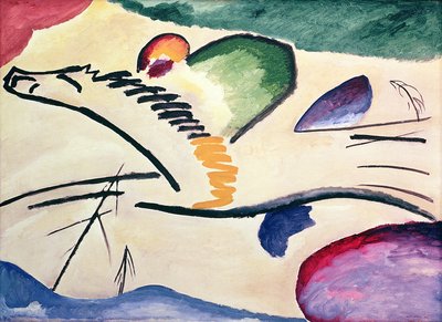 Lyrisch, 1911 von Wassily Kandinsky